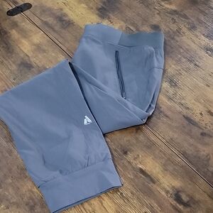 Eddie Bauer Slate Gray Jogger Pants with Zipper Pocket